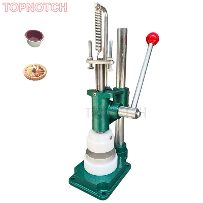 Save Labour Manual Type Fruit Tart Shell Press Machine Egg Tart Pie Shell Crust Forming Press Machine