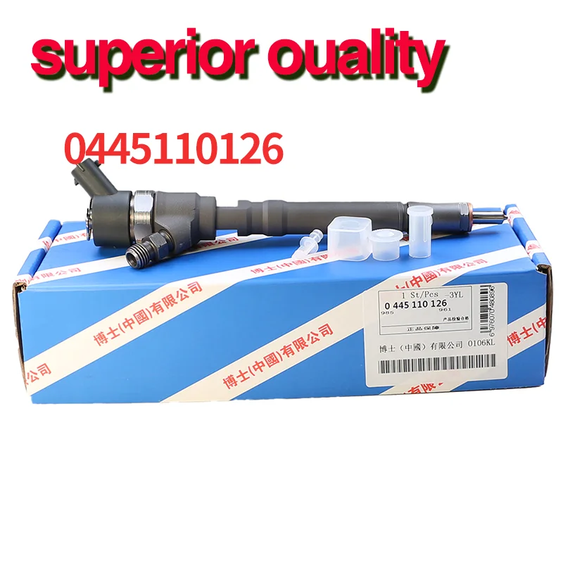 

0445110126 Automotive diesel common rail injector 33800-27000 with DLLA150P1197 FOOVC01044 for Bosch Hyundai 0445110126 45110290