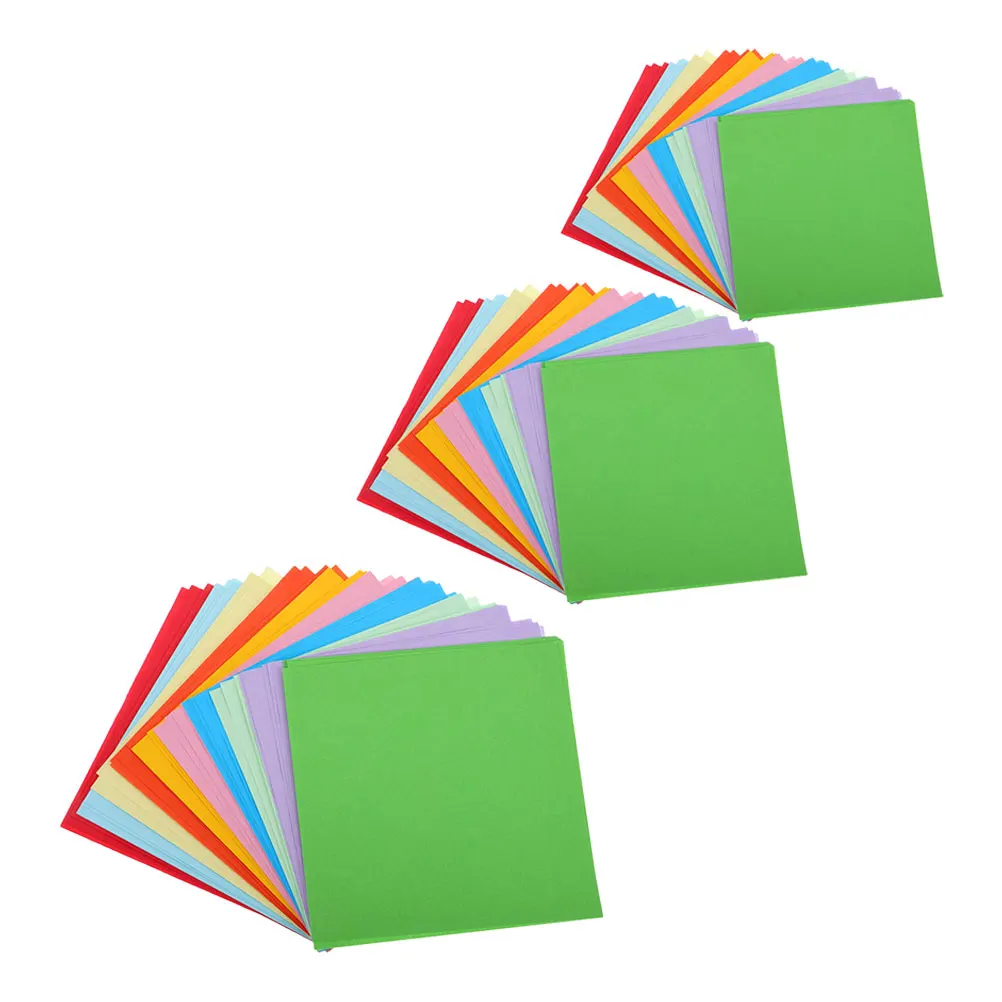 

600 Sheets Origami Paper Craft Kit Vibrant Colors Square Shape Folding Easy Creative DIY Diy Crafting Paper Decoration