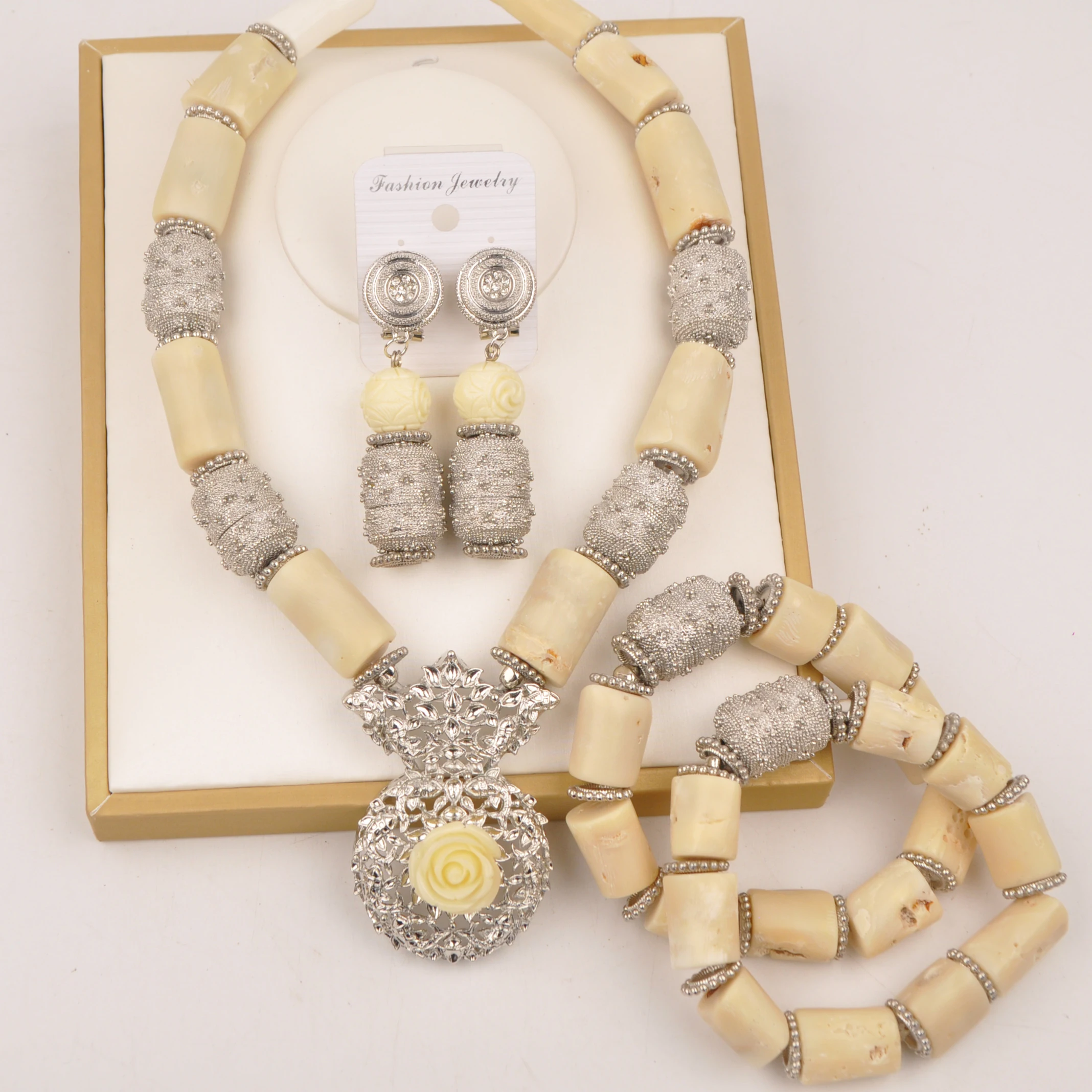 african-white-coral-beads-nigerian-wedding-jewelry-sets
