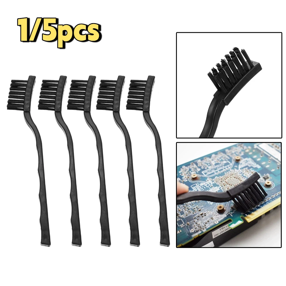 1/5pcs Anti Static ESD Cleaning Brush Anti-Static ESD Brush Electronic Antistatic Hairbrush For PCB Circuit Board Cleaning Tool