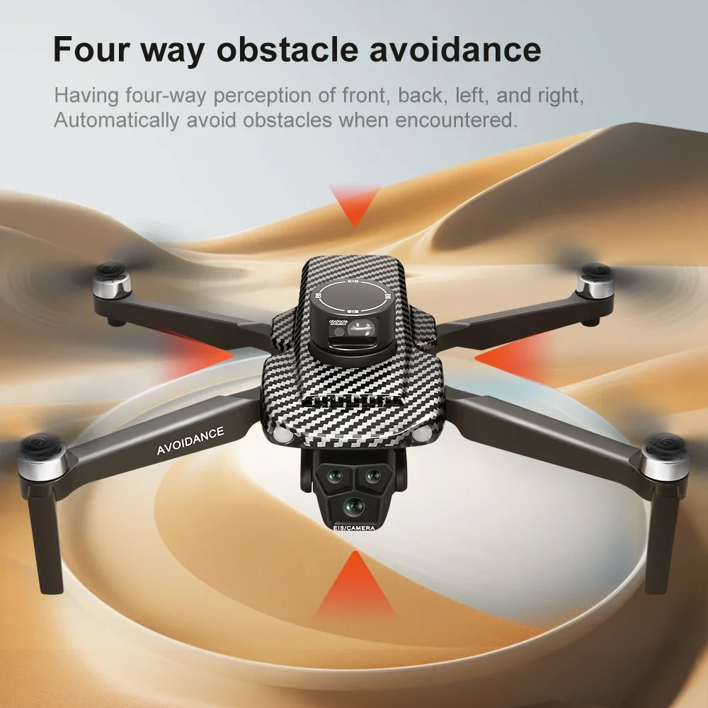 U198 5G GPS Drones 4K Professional HD ESC Dual Camera with Laser Obstacle Avoidance Opticial Flow Brushless Foldable FPV Drones