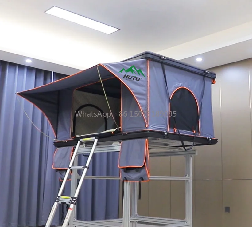 

New Accessories 4x4 Aluminium Car Roof Tent SUV Camping UV Resistant Foldable Canopy Waterproof Canvas Car Rooftop Tent