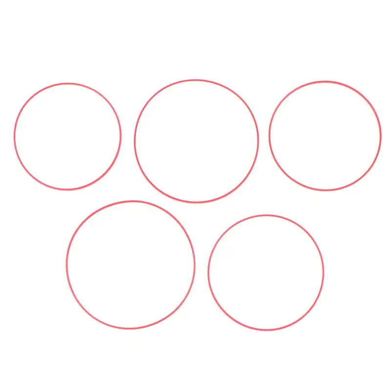 Leak Proof Watch Waterproof Gasket O-Rings 32-38mm Diameter 0.8/0.9MM Height for Watch Modification Use