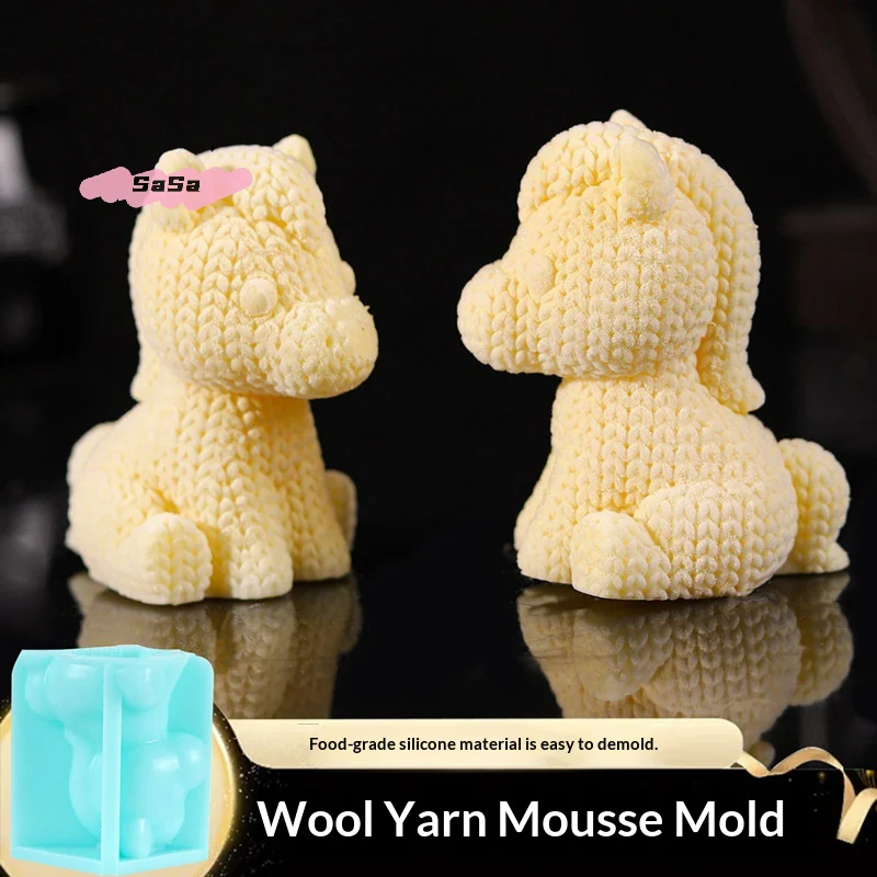 1PC Food-Grade Silicone Horse - Kitchen And Baking Tools 评论和价格