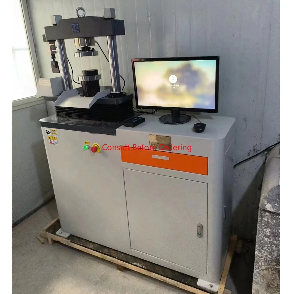 Cement Gummy Sand Bending And Compression Test Machine