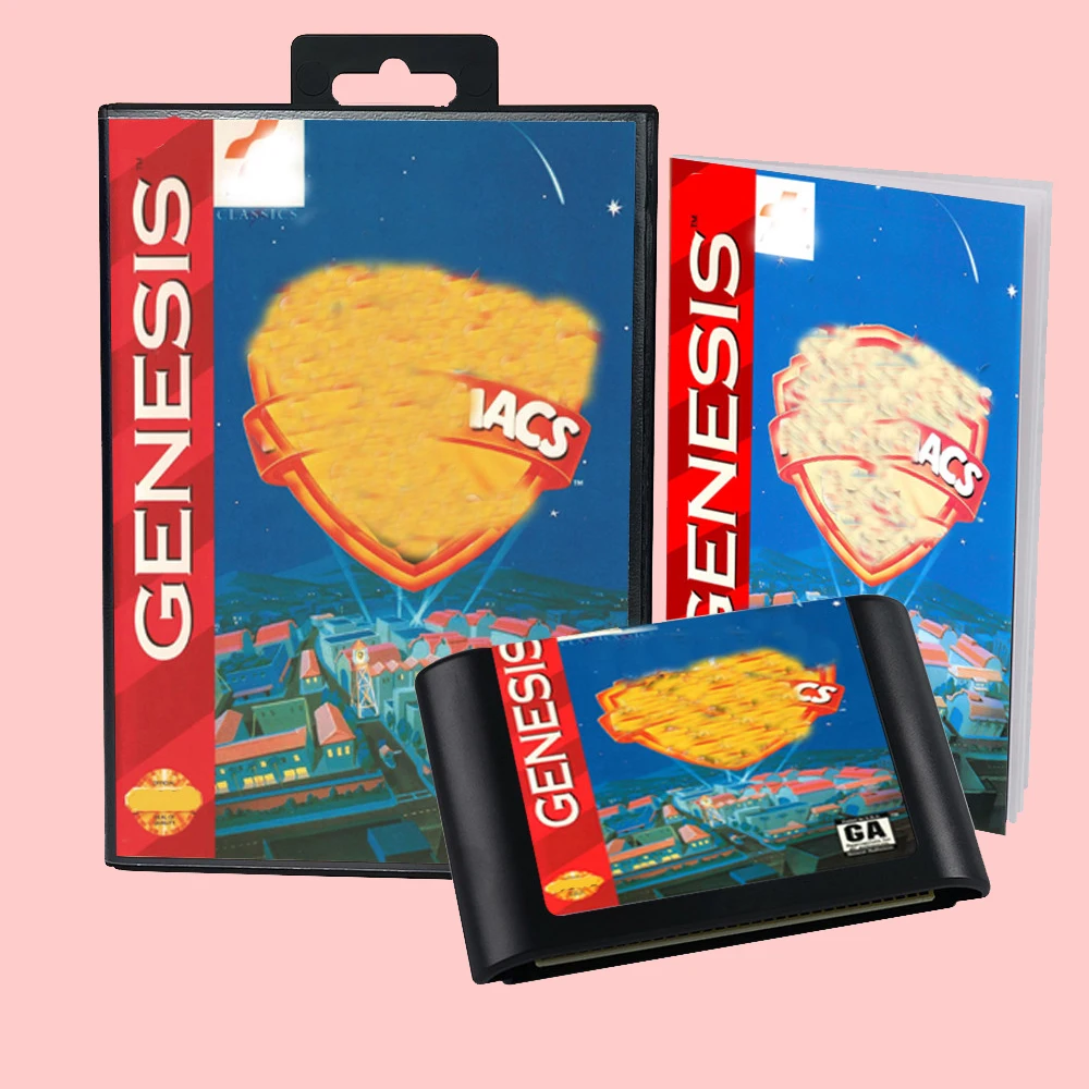 لعبة Animaniacses USA/EUR لوحدات التحكم SEGA Mega Drive Genesis 16 بت دليل صندوق خرطوشة الألعاب #5