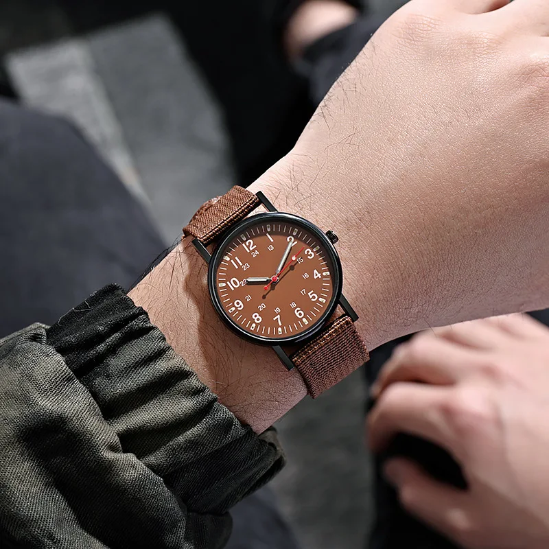 New Fashionable Popular Men's Watch Needle Finger Quartz Watch Versatile Watch Men's Watch