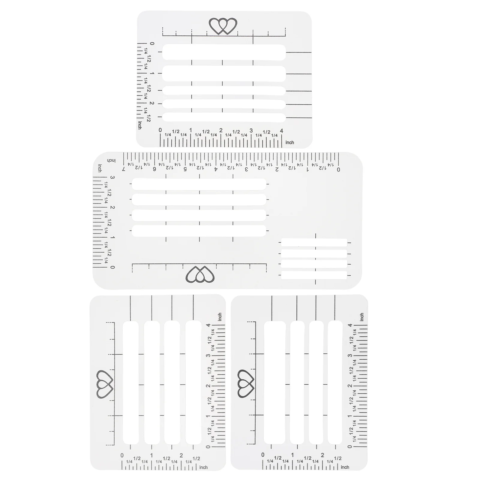 4Pcs Addressing Stencil Set for Handwriting Practice Perfect Writing Guide Template DIY Greeting Cards and Invitations Maker