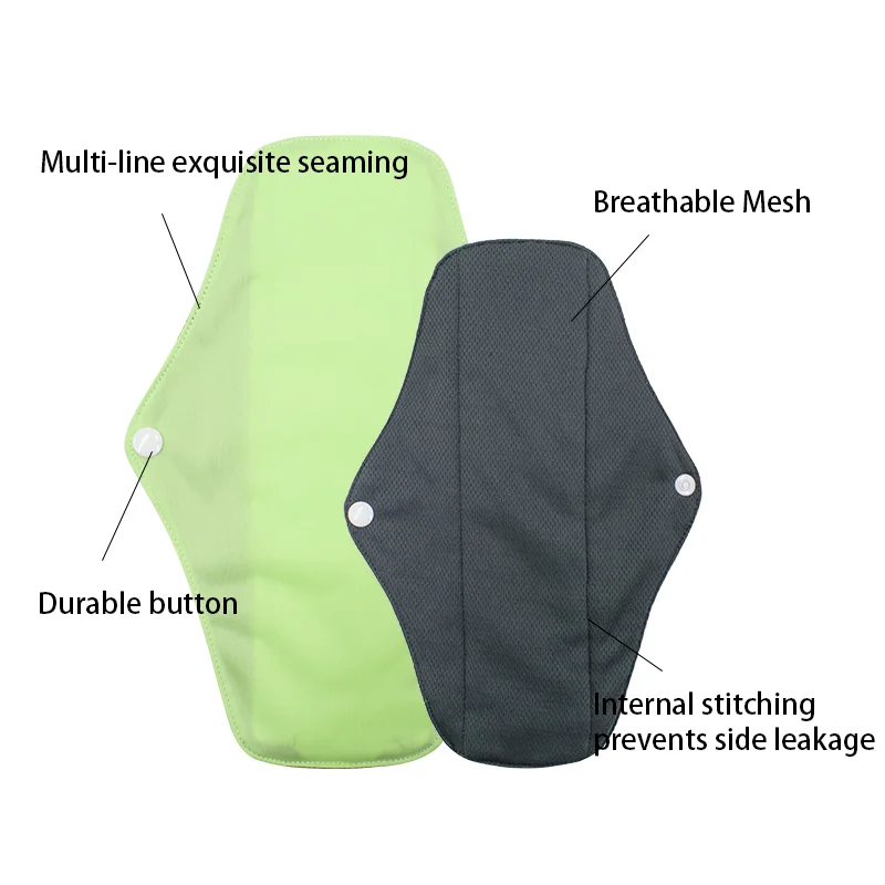 [1PCS] Washable Sanitary Towels Reusable Menstrual Pads Maternity Pads Sanitary Napkin Female Hygiene Tampons for Menstruation O