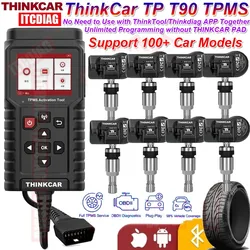 ThinkCar  THINKTPMS TP T90 TPMS S2 Programmer  315MHz 433MHz 2in1 Car Tire Pressure Diagnosis Tool TPMS Sensor Service Tool