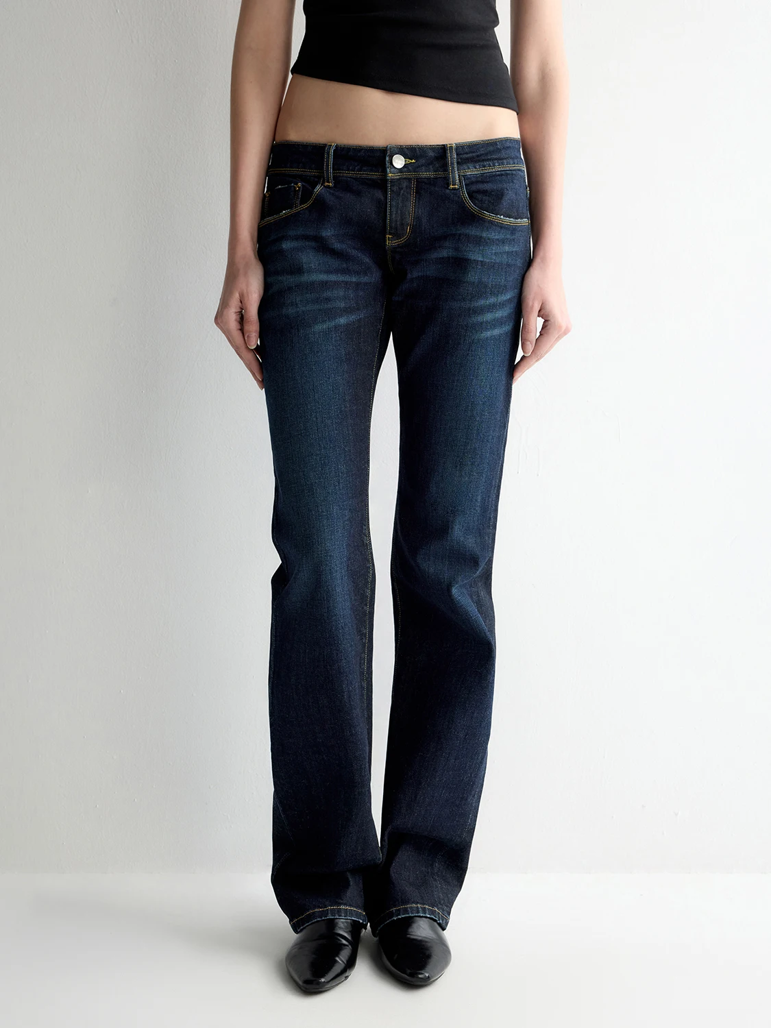 

Широкие джинсы с низкой талией, женские винтажные брюки прямого кроя с заниженной талией, длинные брюки с ультранизкой талией, повседневные брюки на молнии