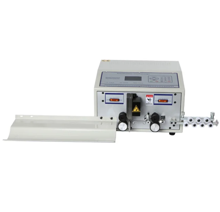 BJ-02C Automatic Small Wire Stripping Machine 160W Full English LCD Display for 2.5mm2 Cable Manufacturing Equipment