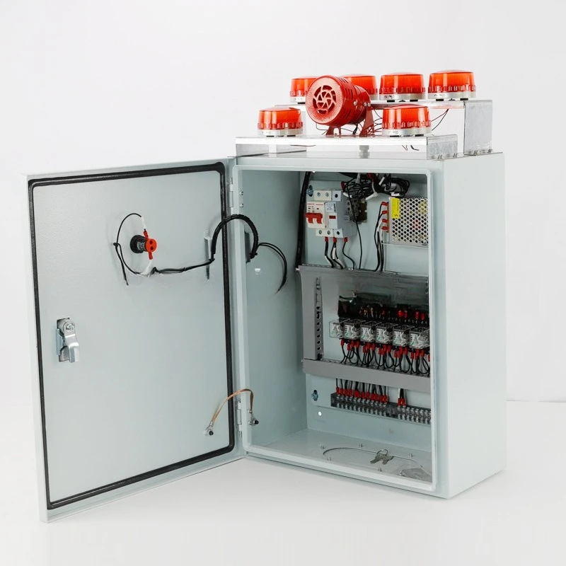Multi-channel touchpoint signal switch input sound and light alarm, voice factory school speaker