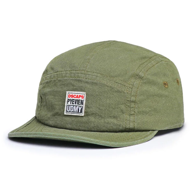 Baseballkappe im amerikanischen Retro-Stil mit weicher Krempe, Frühlings- und Sommer-Patch-Stickerei, gebogene Krempe, vielseitige Sport-Sonnenkappe – Detail 4