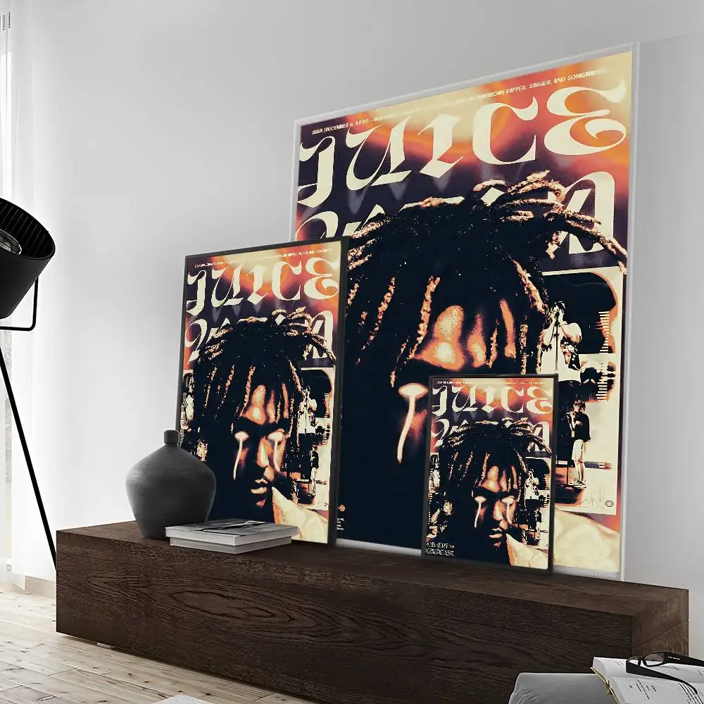 مغني الراب J-Juice WRLD الموسيقى الكلاسيكية خمر الملصقات خمر غرفة المنزل بار مقهى ديكور الشمال ديكور المنزل #2