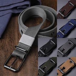 Men Belts Army Military Fashion Casual Designer Unisex Belts Canvas Nylon Webbing Tactical Belt High Quality Sports Strap BF01