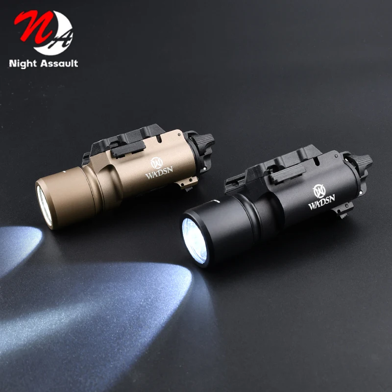 

Airsoft Surefir X300 X300U Powerful Flashlight LED Riflt Fit 20mm Picatiny Rail Hunting Weapon Tactical Scout Outdoor Light