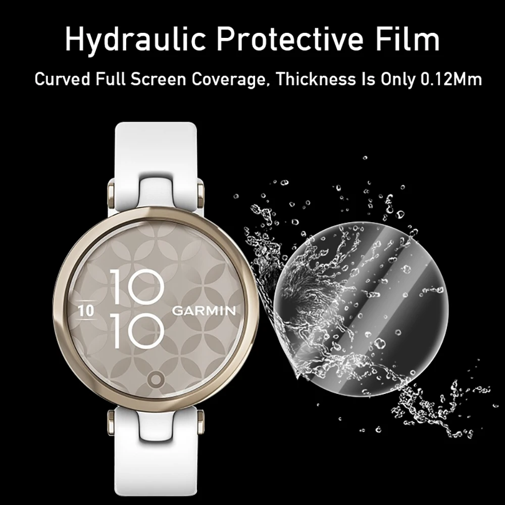 Smartwatch Soft Hydrogel Film For Garmin Lily Full Coverage Watch Screen Protector for Garmin Lily2 Protective Film (Not Glass)