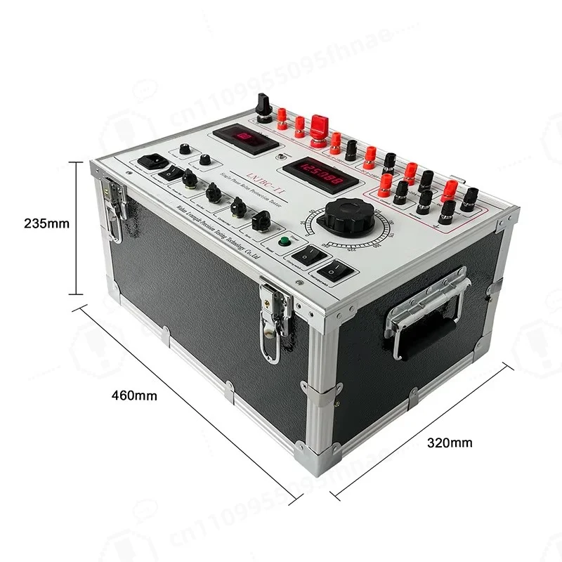 Single‑Phase Relay Protection Calibrator, 0.2 High Accuracy, IP67 Digital DC Inverter Test Instrument for Electric Power Testing