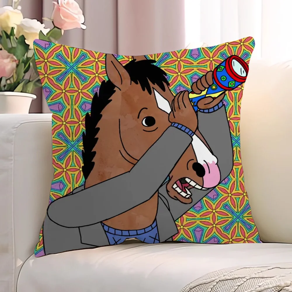 B-BoJack HorsemanS Body Pillow Cover 40x40 Pillowcases for Pillows Cushions Home Decor Decorative Cushion Pillowcase Sofa Fall