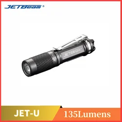 JETBeam JET-U Flashlight 135 Lumens CREE xp-G2 Led 3 LightIng Modes Rotary dimming Mini EDC Keychain Light