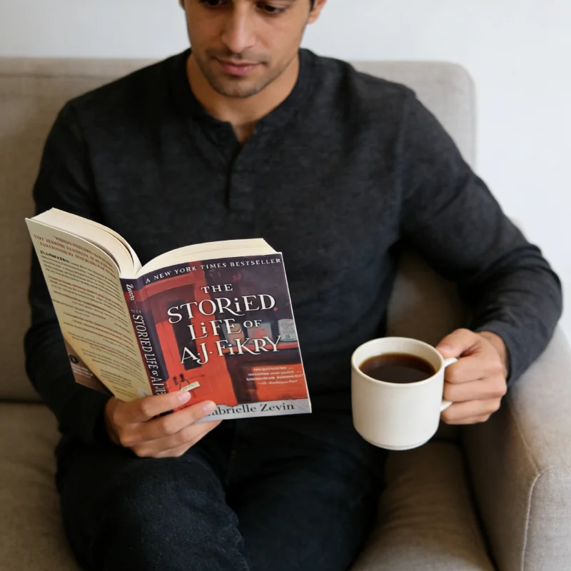 The Storied Life of A.J. Fikry: Rediscover Hope in a Bookstore English Books Libros Livros Hot-selling Books, Popular Novels