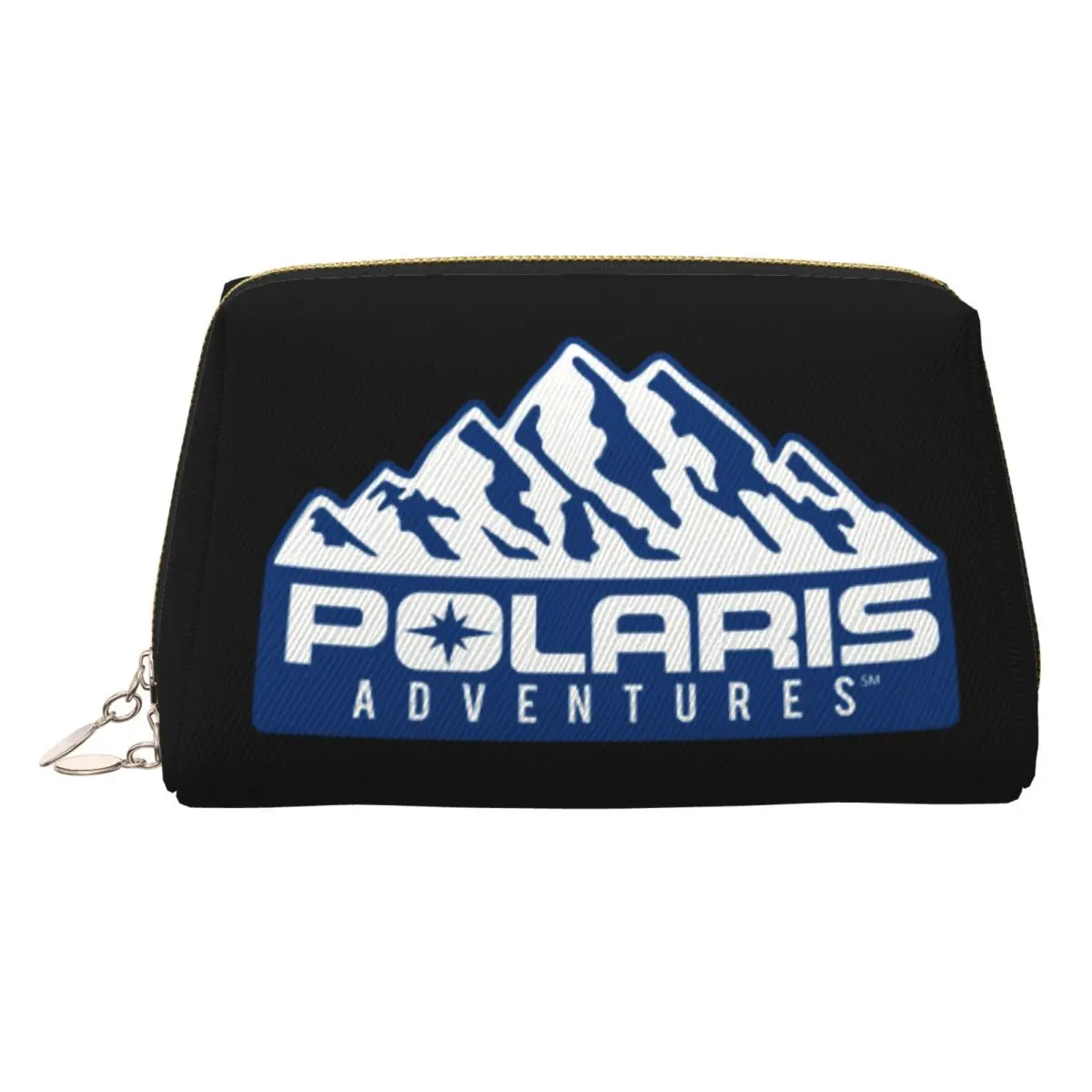 

Polaris Logo Women Cosmetic Bag Travel Makeup Organizer Pouch Toiletry Storage Dopp Kit Box