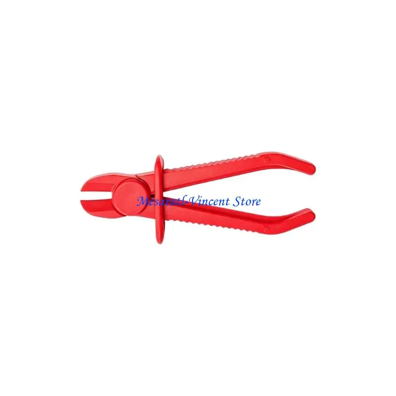 A70F Brake Line Service Pliers for Temporary Hose Shutoff, Manual Plastic Tool for Fuel and Vacuum Hose Maintenance
