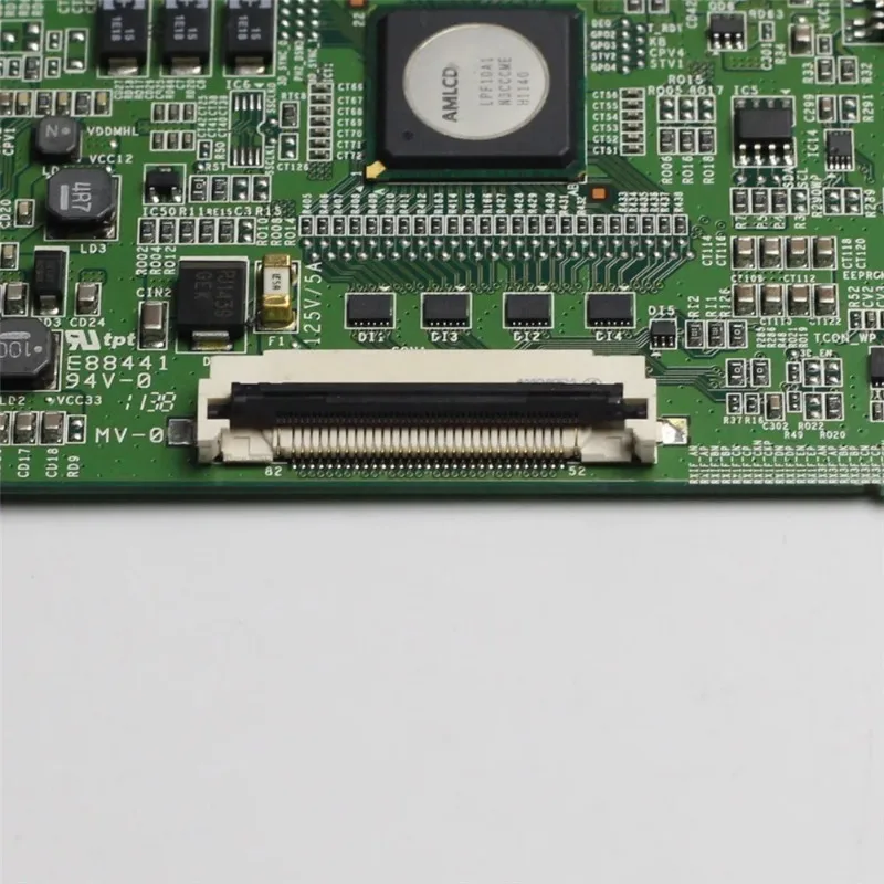 T-CON Board para Business Plate Display Card, Teste Profissional, Tcom, SH120PMB4SV0.3, Original