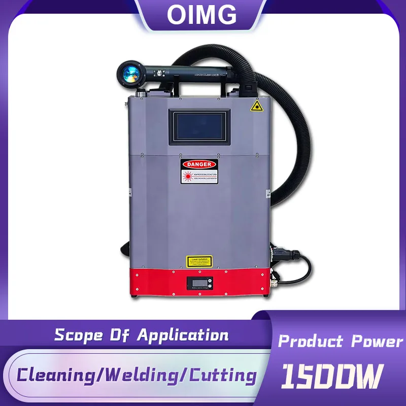 High Power Handheld Laser Cleaner Rust removal Laser Welding Cleaning Cutting 3 in 1 Industrial Metal Decontamination