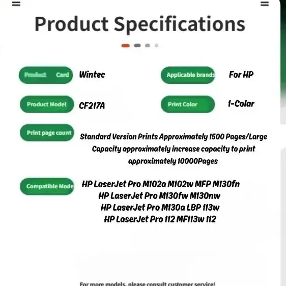 17A CF217A Toner Cartridge Wintec Free & Fast Delivery Compatible for HP M102a M102w M130fn M130nw LBP113w