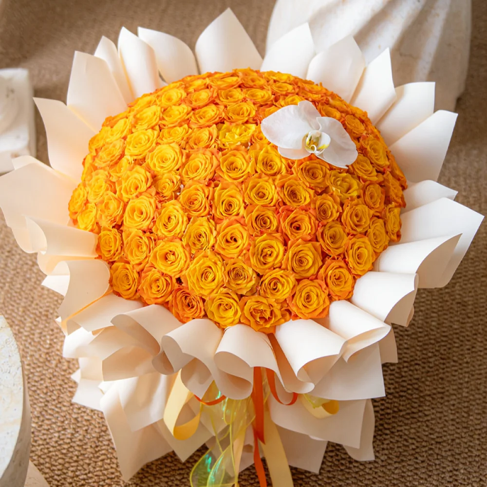 Floral Bouquet Wrapping Paper Waterproof Thick Matte Wrap Korean Style Flower Packaging Material For Gift Decoration
