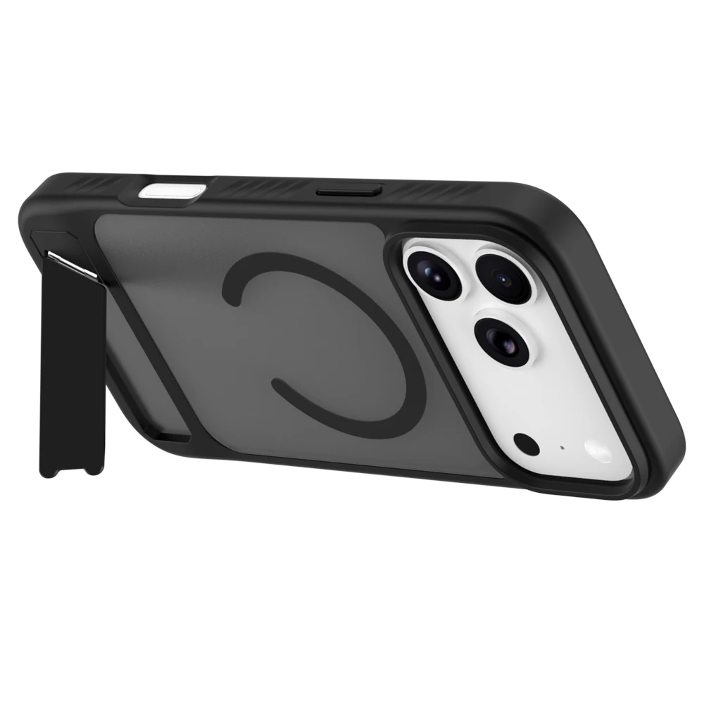 Für iPhone 18 Pro Hülle Ständer Magnetische Hülle PC+TPU Schutz Für iPhone 17 Pro Hülle – Detail 3