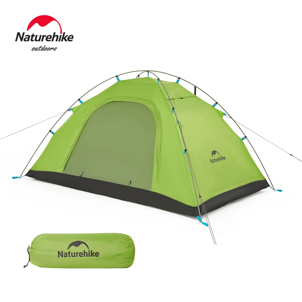 Naturehike 2 Person Camping Tent Ultralight Hiking Travel Trekking Backpacking Tent Large Space Outdoor Waterproof Cycling Tent