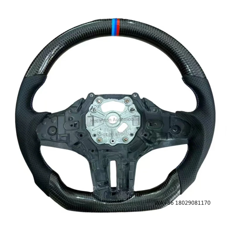 

Factory Custom Quality Assurance Leather Carbon Fiber Steering Wheel for BMW G20 G28 G30 Car Steering Wheel