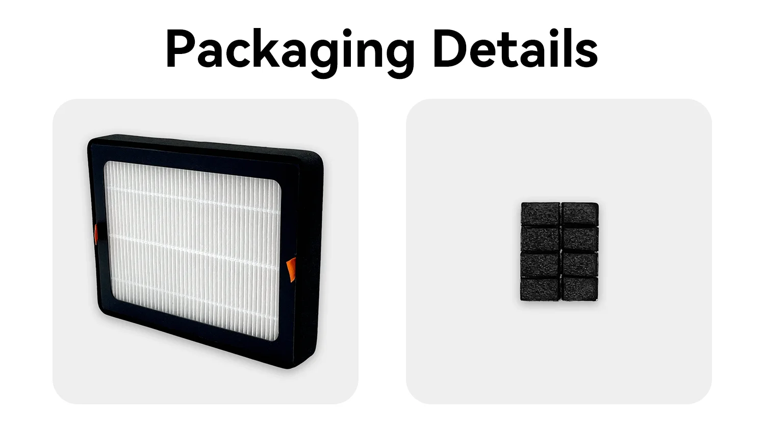 Für Bambu Lab HEPA 13 + Aktivkohle-Kombi-Luftfilter Ultra für P2S/X2D Externer Abluftventilator 3D-Drucker OEM-Ersatz – Detail 10