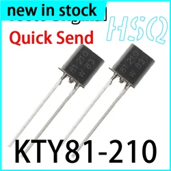 KTY81-210 81210 TO-92 New original KTY81/210 temperature sensor