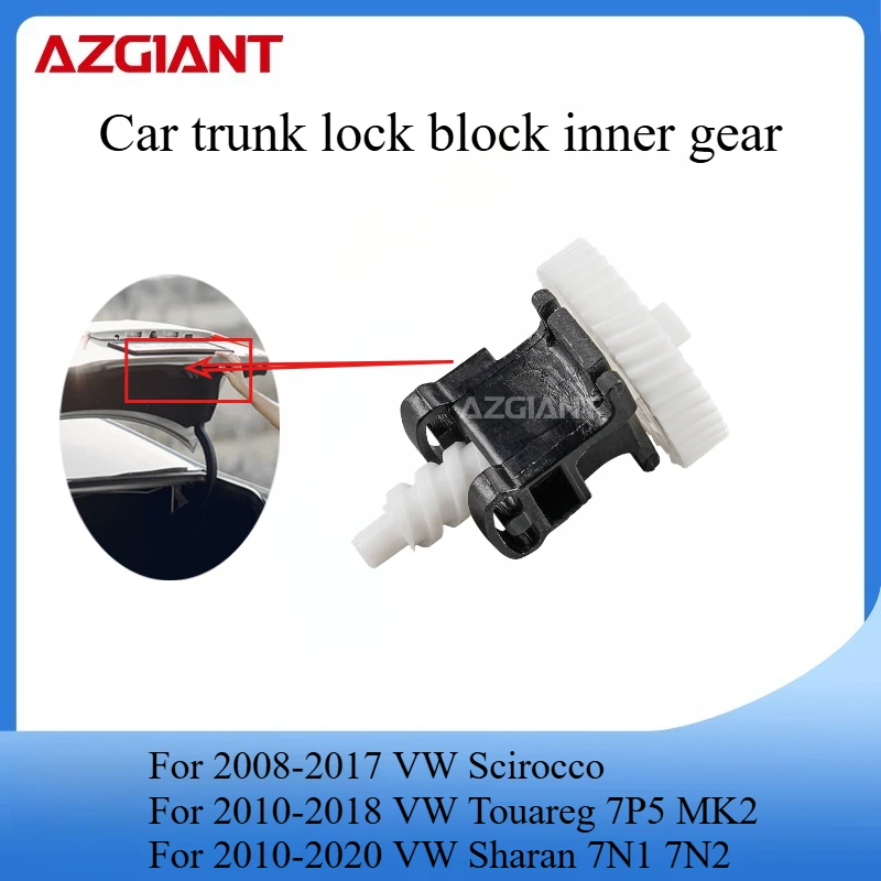 

AZGIANT Trunk lid lock actuator motor internal gear for 2008-2017 VW Scirocco/2004-2016 Seat Altea 5P1 MPV New replacement parts