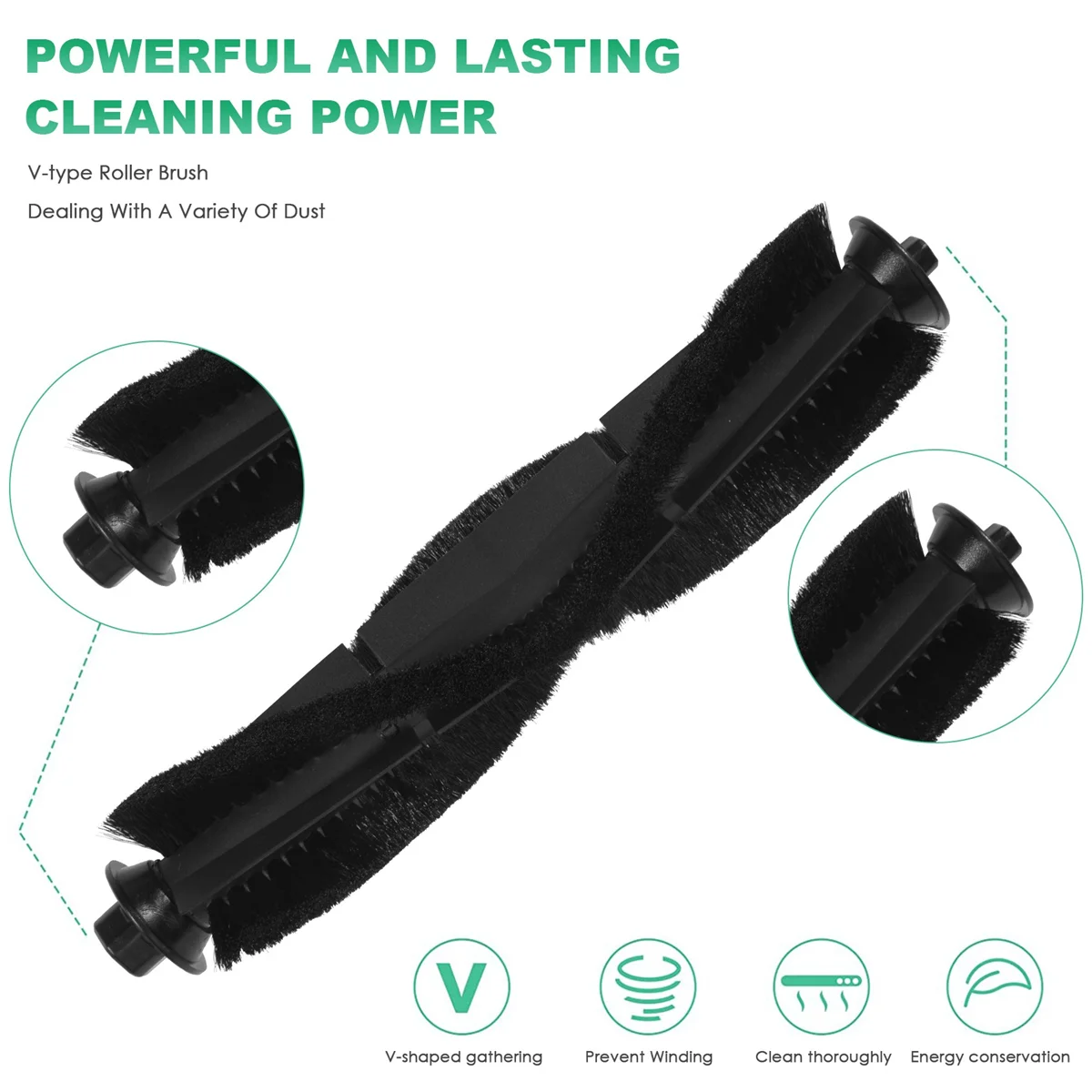 Pièces de rechange pour aspirateur robot XIAOMI VIOMI S9, sacs à poussière, brosse principale, brosse latérale, filtre Hepa, accessoires