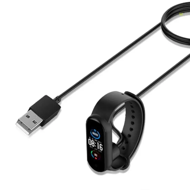 USB 充電ケーブルコードワイヤーポータブル MiBand 5 6 7 磁気充電アダプタ Miband 5 6 7 ブレスレット充電コードドロップシップ
