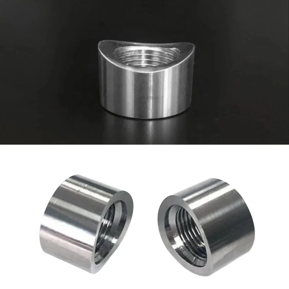 Sauerstoffsensor Edelstahl Stopfen Stecker Mutter Stufenmontagekappe Kit Stecker Mutter Stecker Breitband Mutter Fitting Schweißstöcke M18X1,5 – Detail 2