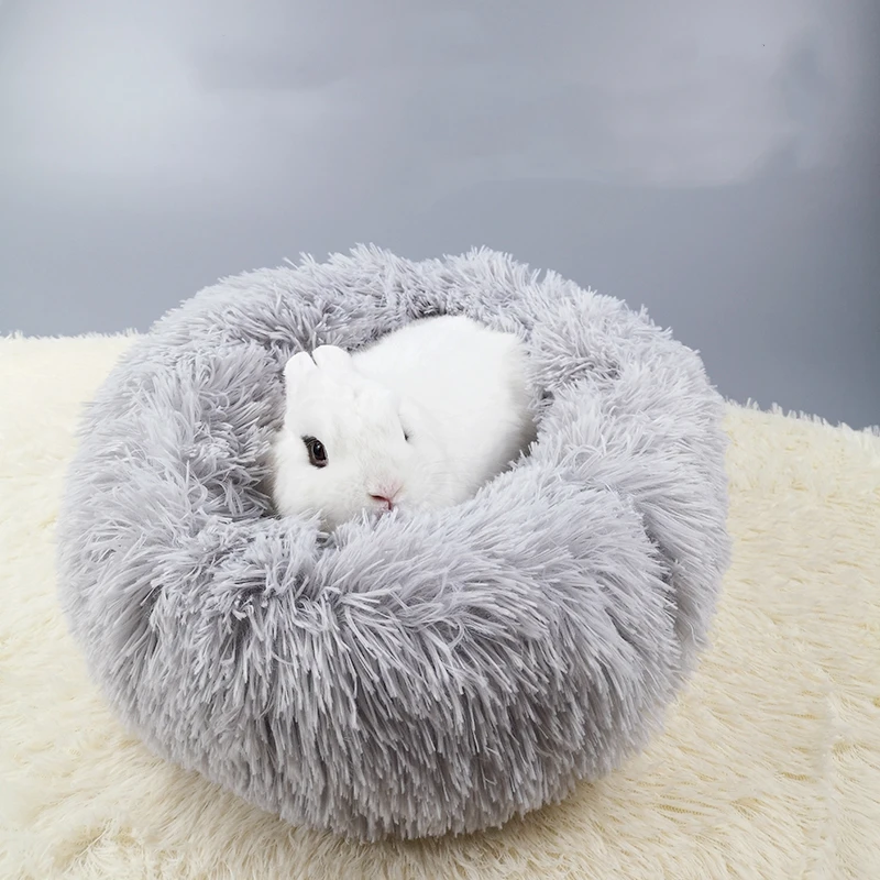 Super Warm Small Pet Animals Bed L Plush Guinea Pig Cage Winter Hamster Nest Hedgehog Rat Chinchilla Guinea Habitat Mini House