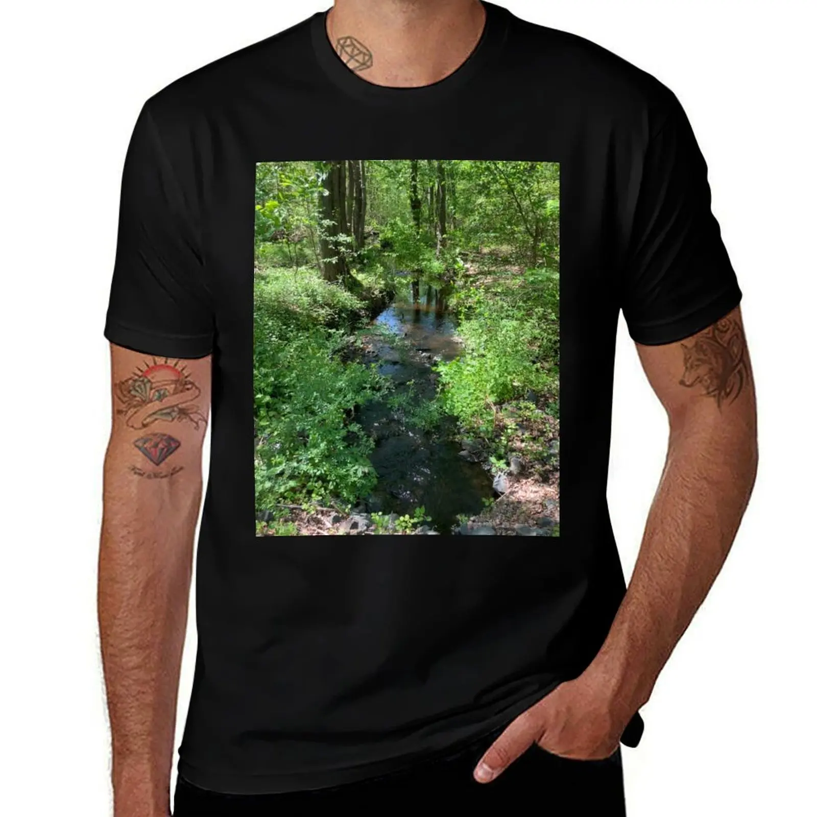 

Forest Stream T-Shirt affliction shirts vintage clothes luxury t-shirt clothing for men