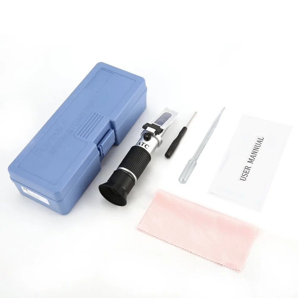 

Handheld Refractometer Adblue Ethylene Glycol Antifreeze Battery Fluid Content Coolant Cleaner Meter Mini ATC Measuring Tester