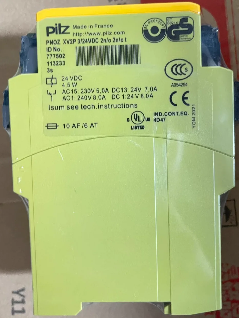 787502 PNOZ XV2P Safety Relays，Fast shipping