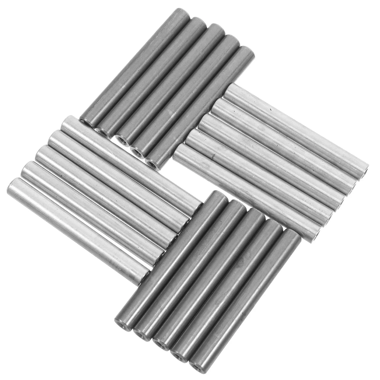 

20Pcs Electrolyzer Iron Aluminum Rods Precision Water Quality Electrolysis Parts Lab Experiment Replacement Conductive Bars