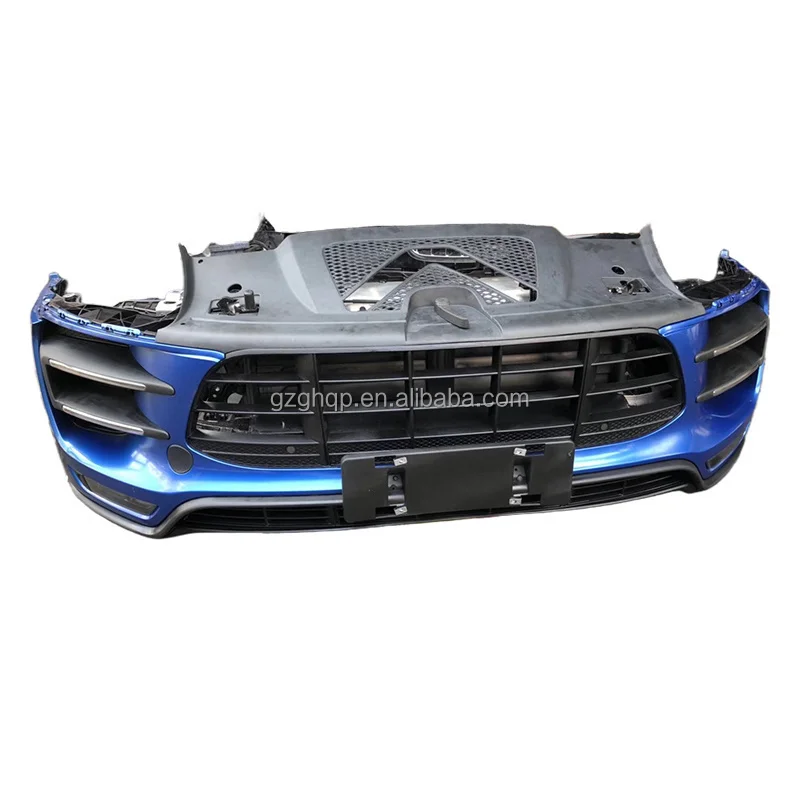 

Hot Selling for Turbo 95B 2014-2017 Front Bumper Body Kit High Quality Original Bumper Grille Surround Both New