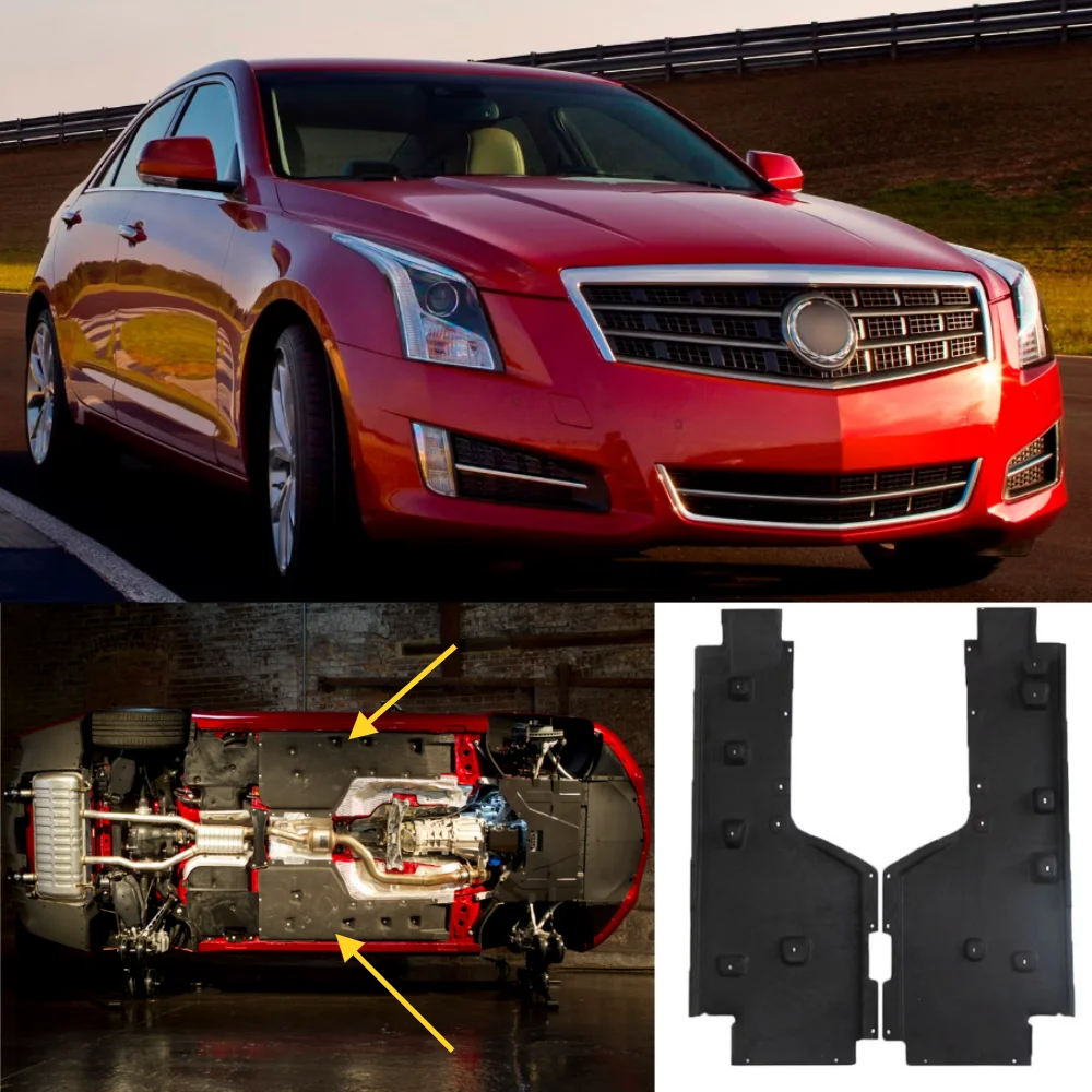

For Cadillac ATS 2013-2019 Underchassis Protective Decorative Panel