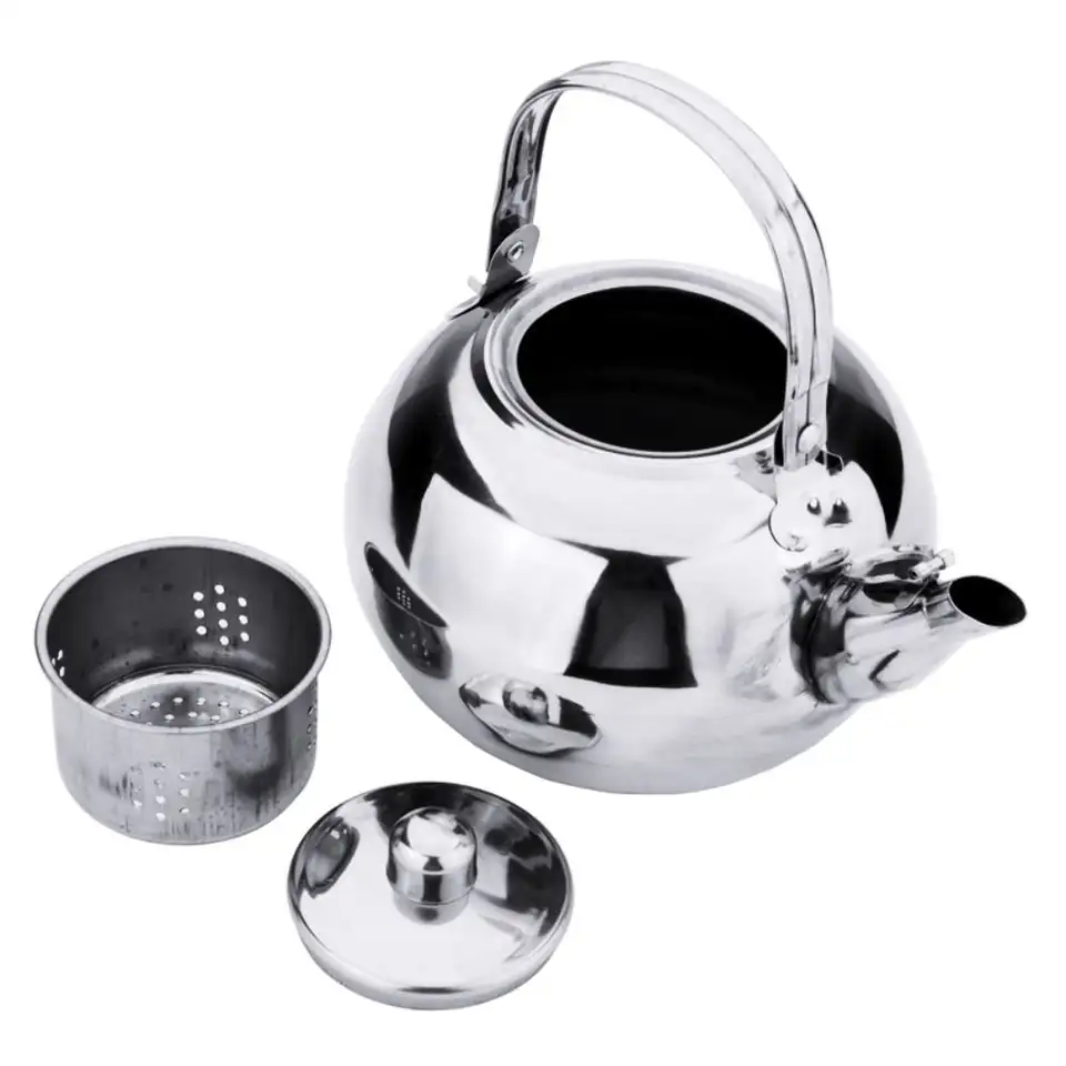 Stainless Steel Water Kettles Teapot with Infuser Filter Coffee Kettle Cookware Tea Coffee Tools - 6